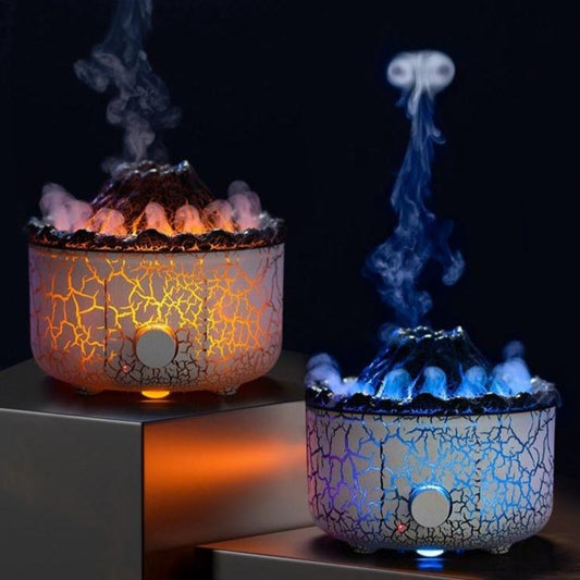 Smart Volcano Flame Aromatherapy Diffuser & Humidifier