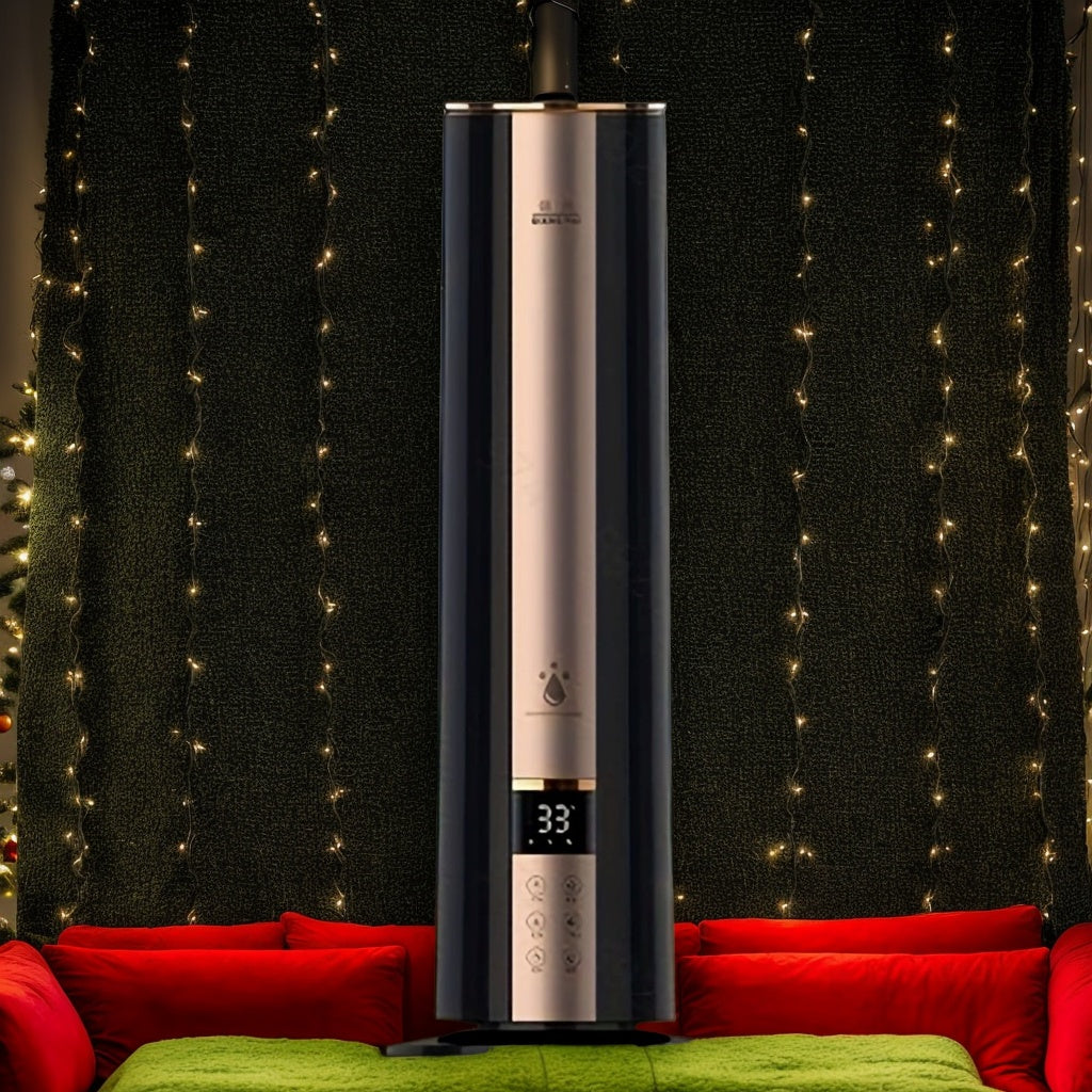 Large room setup showcasing humidifier performance