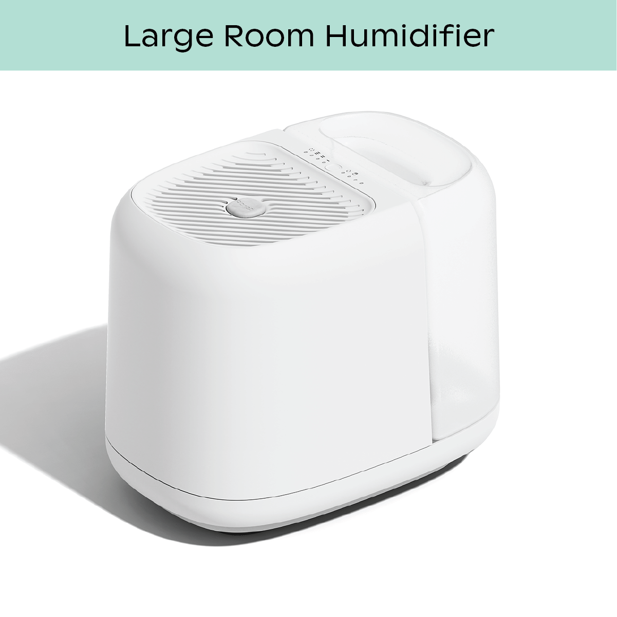 Faire luxury humidifier on white background minimalist design