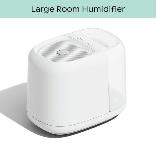 Faire luxury humidifier on white background minimalist design